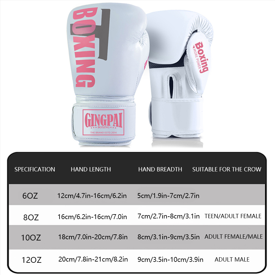 6-12oz Boxing gloves for adult - Sports Equipment 7 Year Old 评论和价格