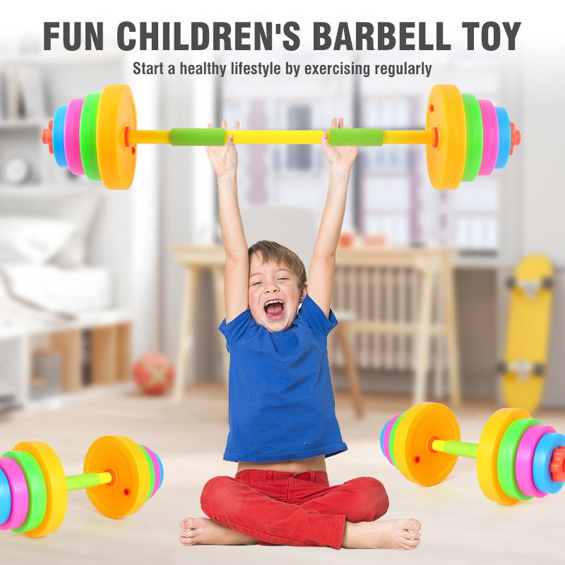 Kids Adjustable Dumbbell Barbe - Sports Equipment 7 Year Old 评论和价格