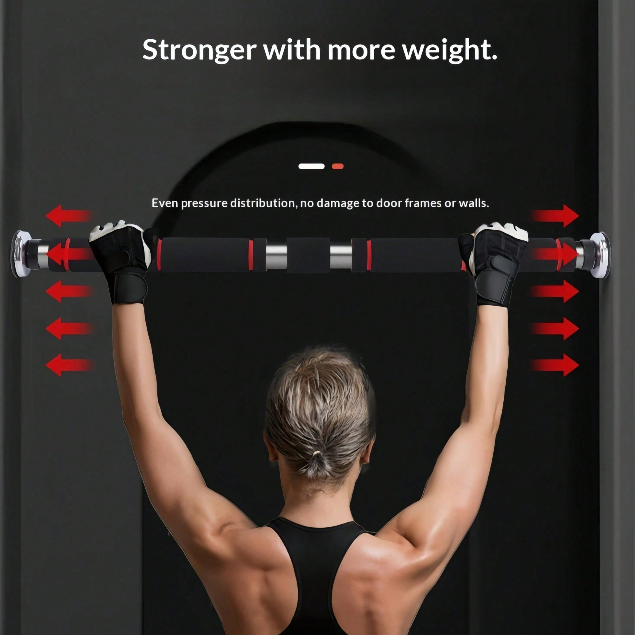 Adjustable Fitness Pull Up Bar - Sports Equipment Nearby 评论和价格