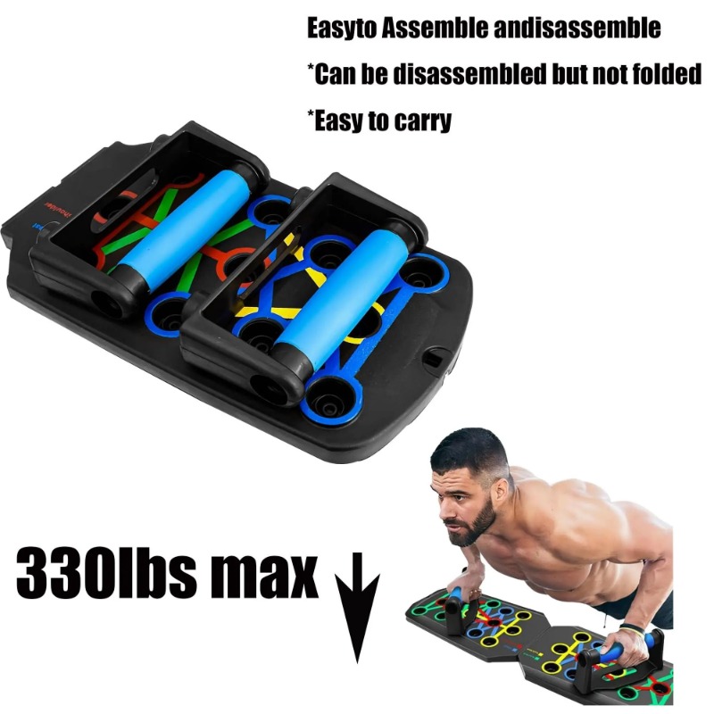Foldable Push Up Board with Re - Sports Equipment Nearby 评论和价格